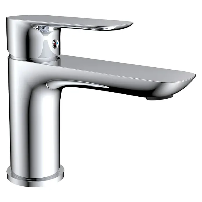 IO Cassio Grifo de lavabo - Cromo, Brillante - Vista angular