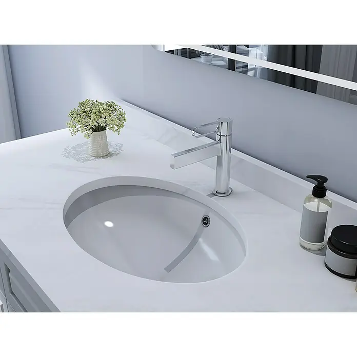 IO Dior Grifo de lavabo - Cromo, Brillante - Foto ambiente