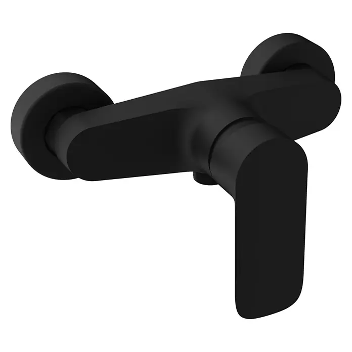 IO Cassio Grifo monomando de ducha - Negro, Mate - Vista angular
