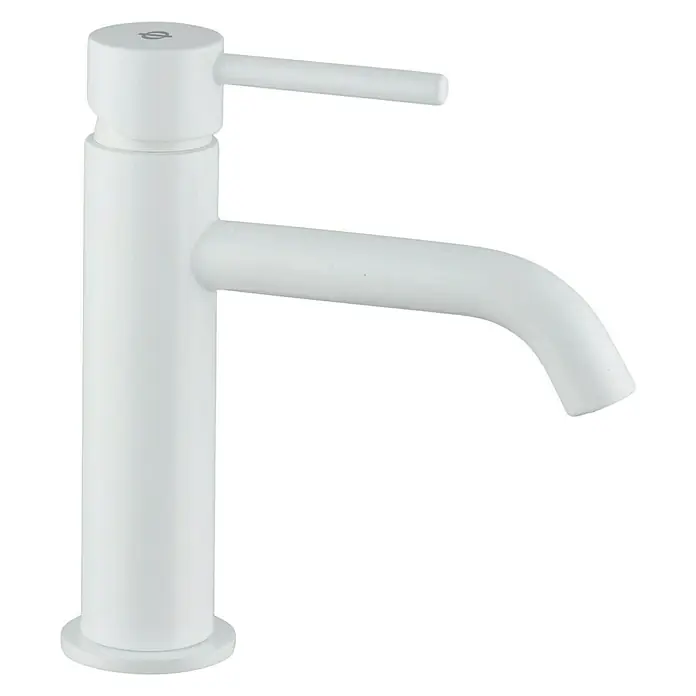 IO Sirio Grifo de lavabo - Blanco, Mate - Vista angular