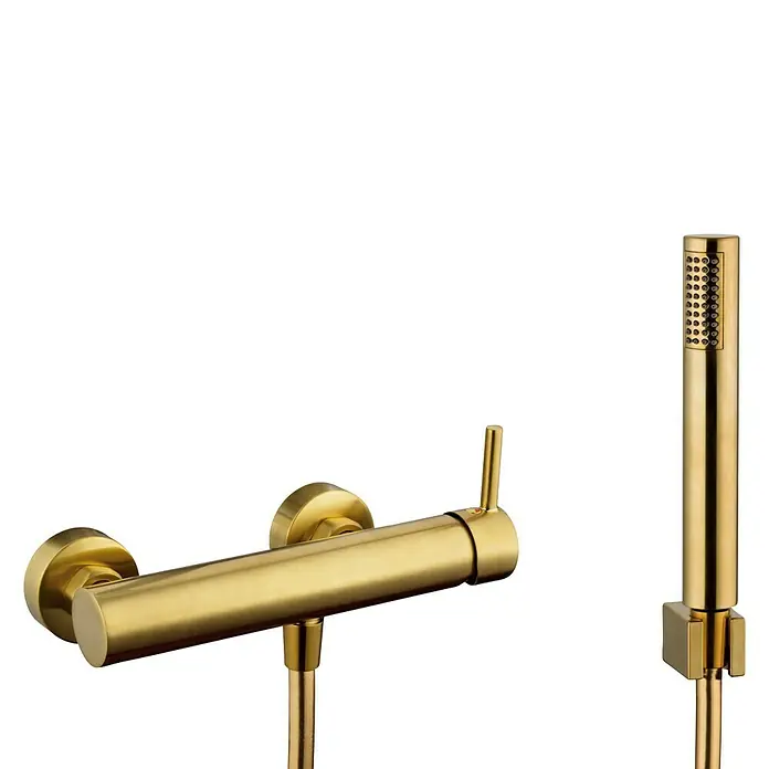 IO Sirio Grifo monomando de ducha - Oro - Primer plano