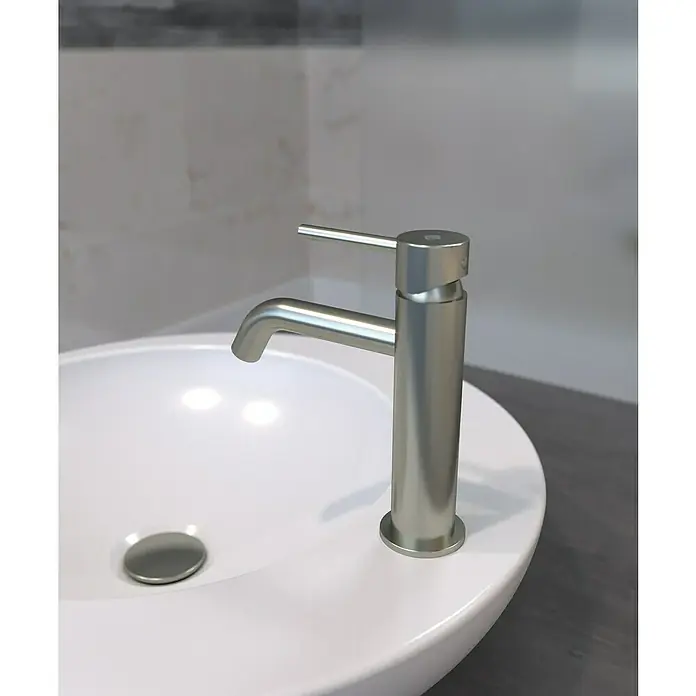 IO Sirio Grifo de lavabo - Níquel - Foto ambiente