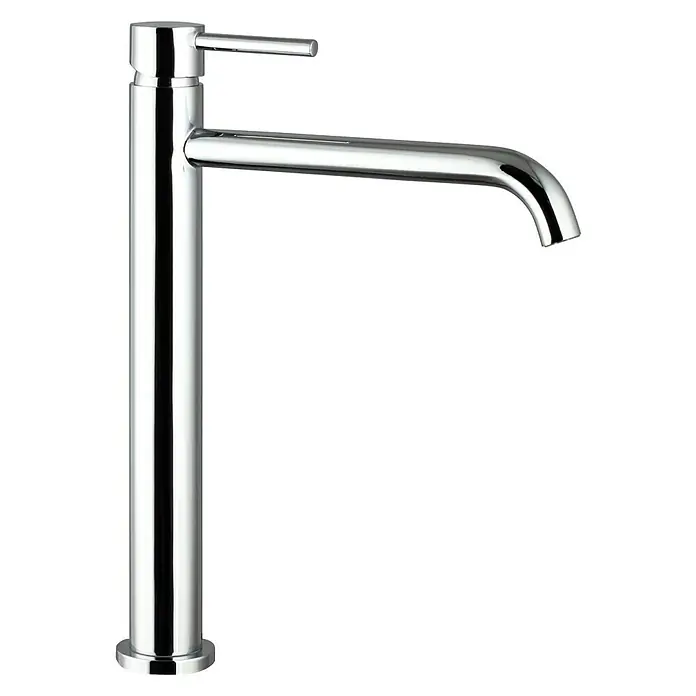 IO Sirio Grifo de lavabo alto - Cromo, Brillante - Vista de perfil derecho