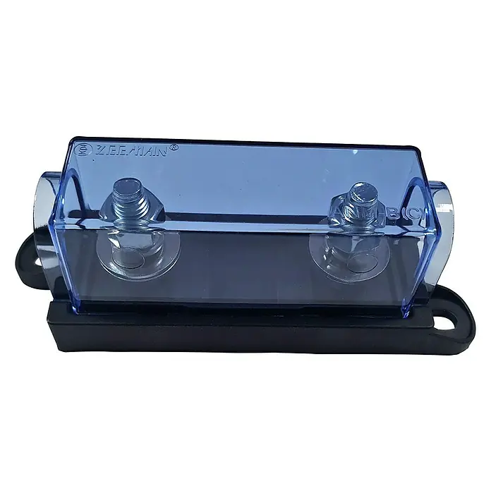 Base portafusibles Mega - L x An x Al: 3,7 x 10,8 x 2,5 cm - Vista angular