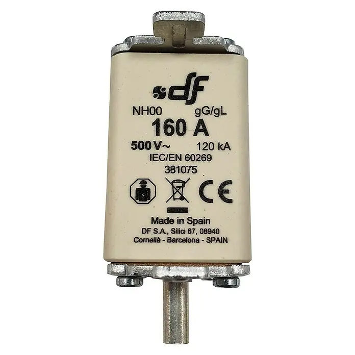 Fusible NH - 150 A, 500 V - Vista frontal