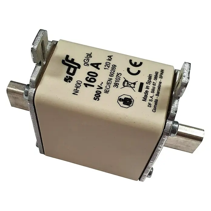 Fusible NH - 150 A, 500 V - Vista angular