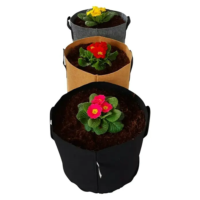 Posuda za sadnju biljaka Plantin - 57 l, Smeđa - Dijagonalni pogled