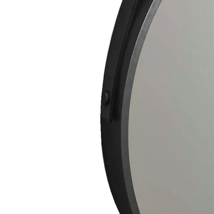 DSK Wandspiegel Golden Style - 55 cm, Schwarz - Detailaufnahme