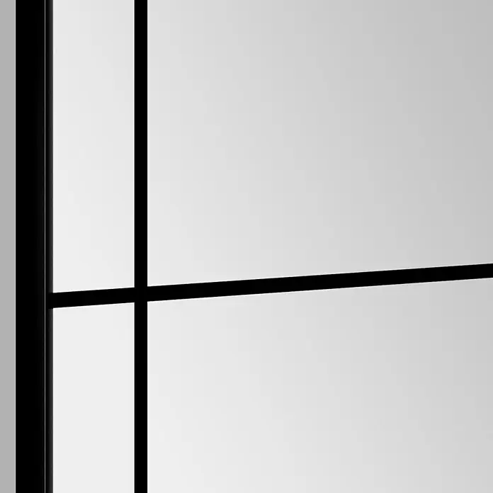 DSK Wandspiegel Black Loftstyle - 60 x 120 cm, Schwarz - Detailaufnahme