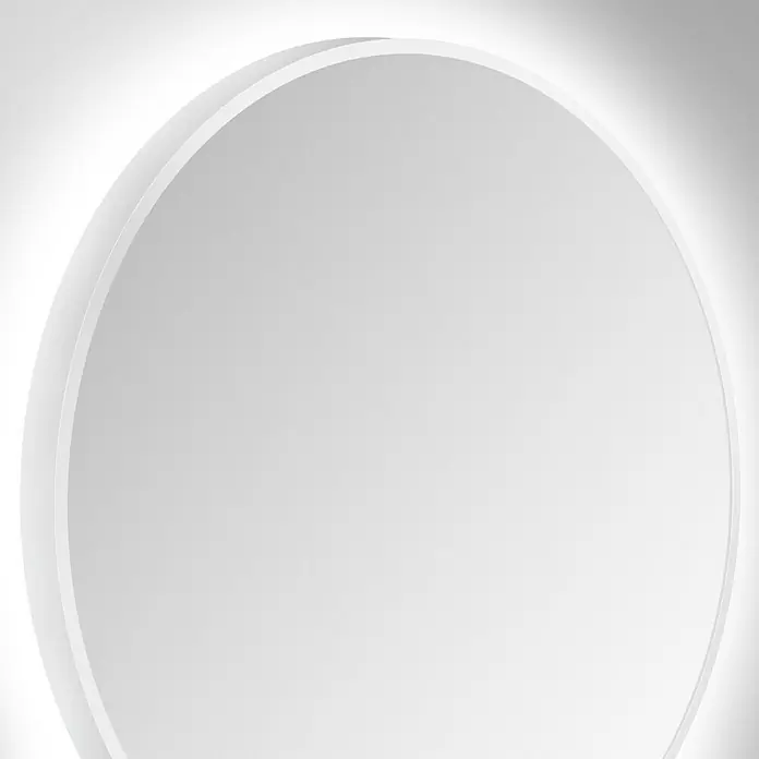 DSK LED-Lichtspiegel Silver Barbier - Durchmesser: 50 cm, Weiß - Detailaufnahme