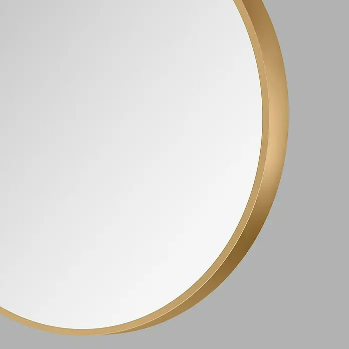 DSK Wandspiegel Silver Coiffeur - Durchmesser: 50 cm, Gold - Detailaufnahme