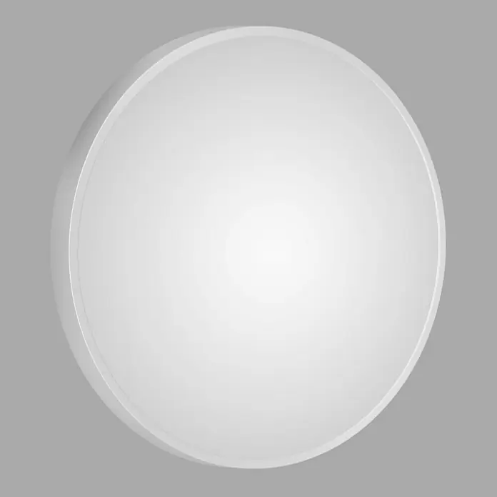 DSK Wandspiegel Silver Coiffeur - Durchmesser: 50 cm, Weiß - Stimmungsaufnahme