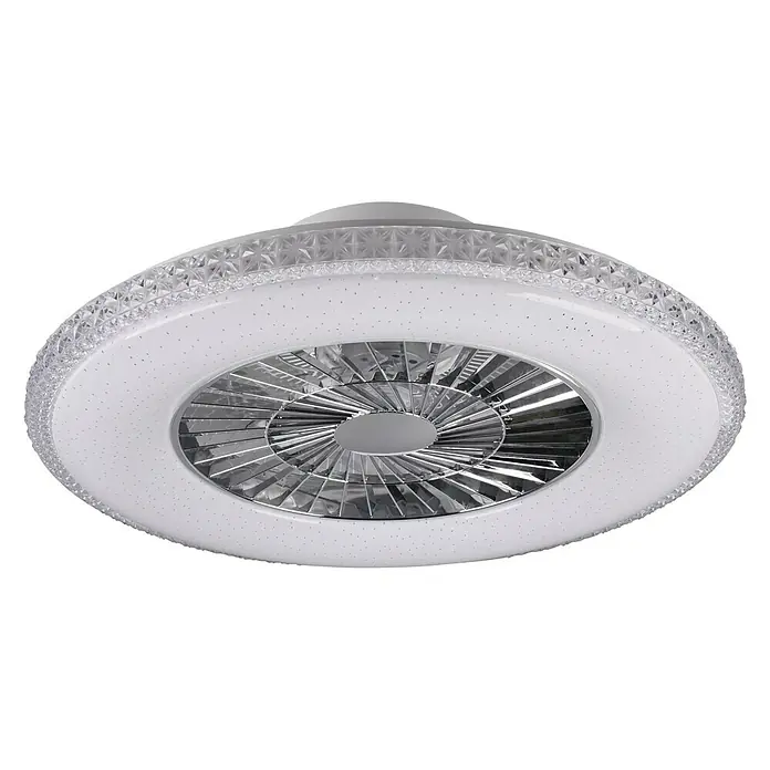 Trio Leuchten Stropni ventilator Hardstad - 40 W, Promjer: 60 cm - Dijagonalni pogled