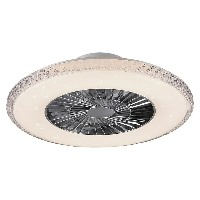 Trio Leuchten Stropni ventilator Hardstad - 40 W, Promjer: 60 cm - Dijagonalni pogled