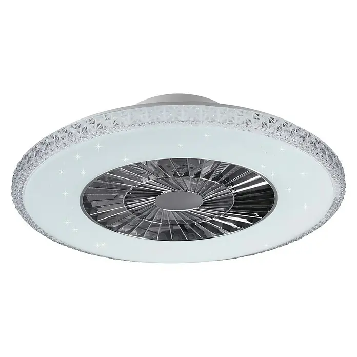 Trio Leuchten Stropni ventilator Hardstad - 40 W, Promjer: 60 cm - Dijagonalni pogled