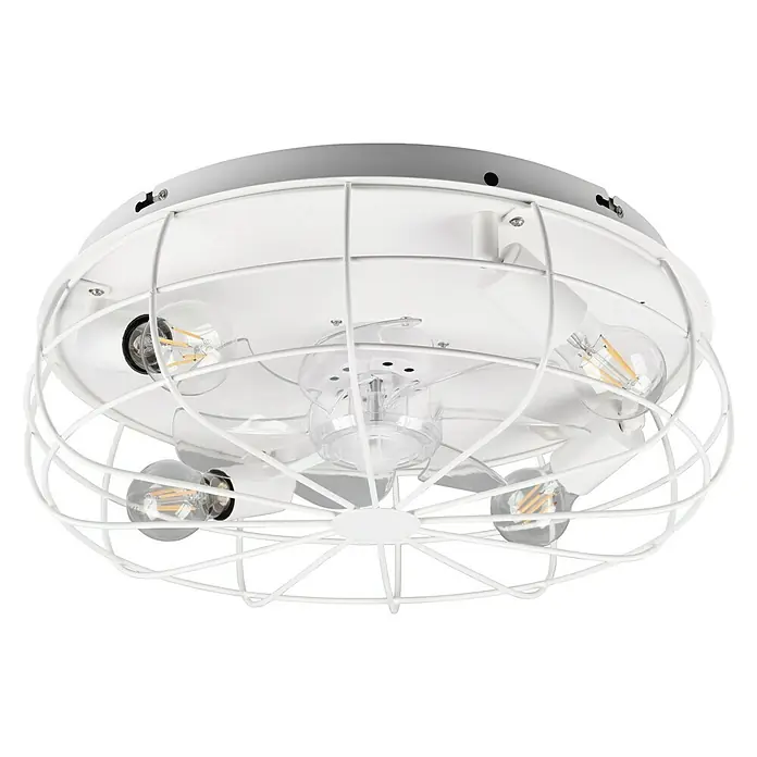 Trio Leuchten Stropni ventilator Trondheim - Promjer: 48 cm, Bez izvora svjetlosti - Dijagonalni pogled
