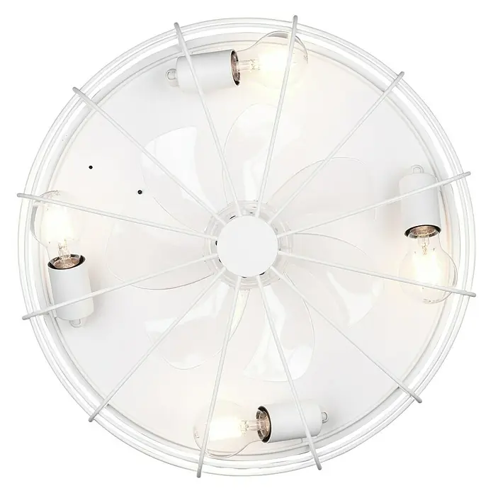 Trio Leuchten Stropni ventilator Trondheim - Promjer: 48 cm, Bez izvora svjetlosti - Pogled odozdo