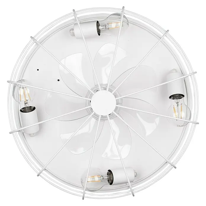 Trio Leuchten Stropni ventilator Trondheim - Promjer: 48 cm, Bez izvora svjetlosti - Pogled odozdo