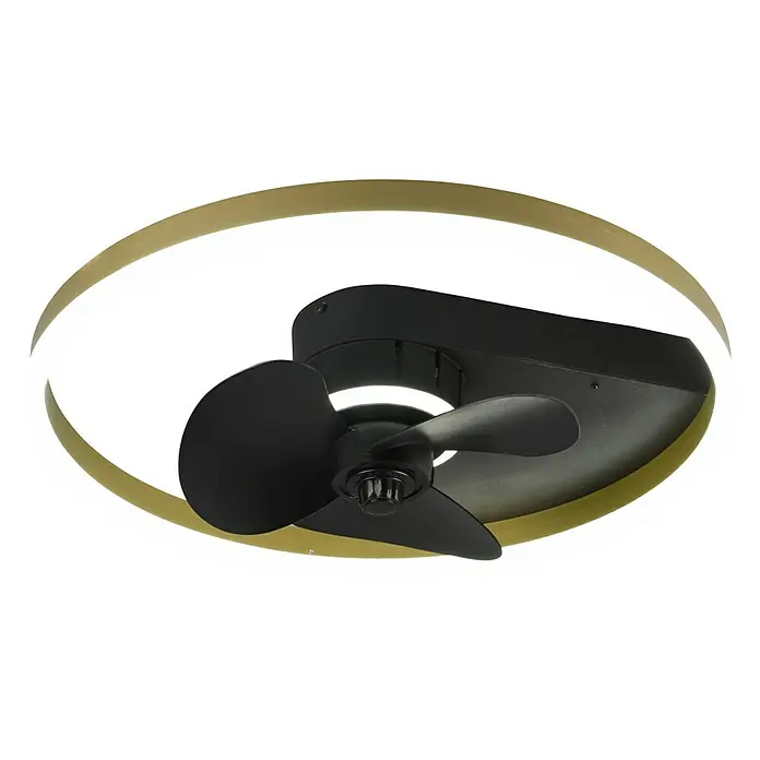 Trio Leuchten Stropni ventilator Borgholm - 30 W, Promjer: 50 cm - Dijagonalni pogled