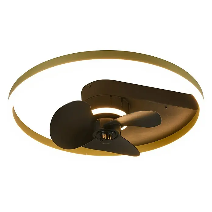 Trio Leuchten Stropni ventilator Borgholm - 30 W, Promjer: 50 cm - Dijagonalni pogled