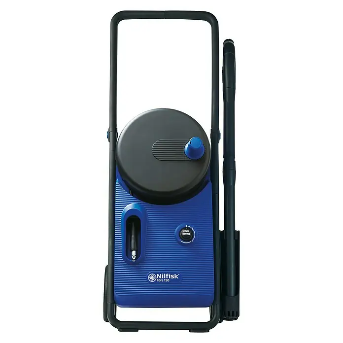 Nilfisk Hidrolimpiadora de alta presión CORE 150 PC - 2.000 W, Presión máx.: 150 bar, Capacidad de bombeo: 468 l/h - Vista frontal