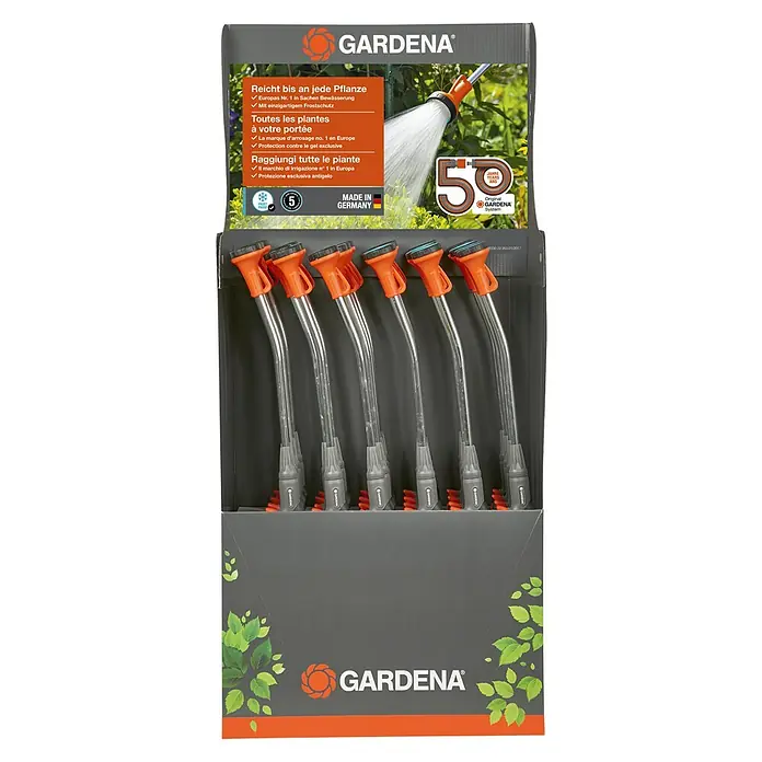Gardena Gießstab - Länge: 60 cm, Metall/Kunststoff - Vorderansicht