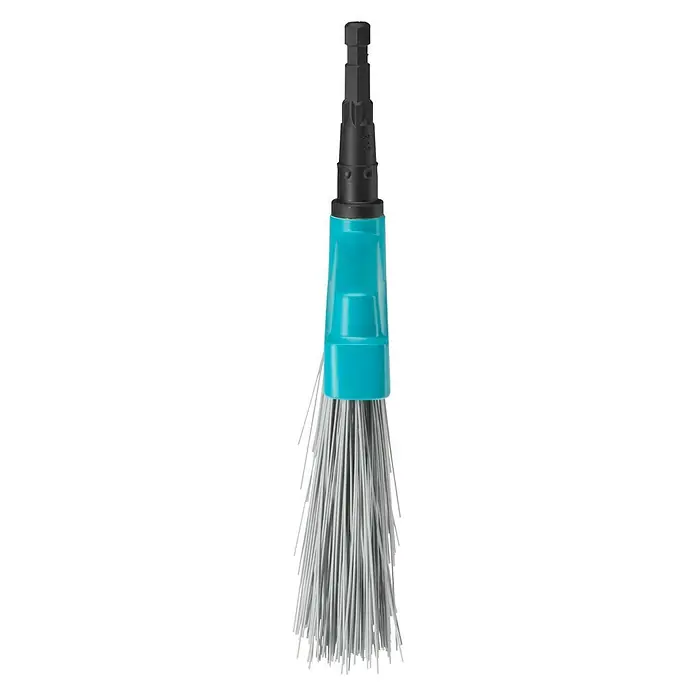 Gardena Combisystem Terrassenbesen - Material Borsten: Kunststoff, Arbeitsbreite: 32 cm - Vorderansicht
