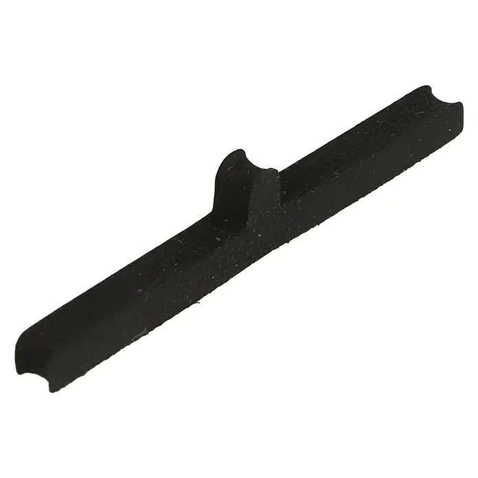 Dynaplus Afstandhouders T-stuk rubber - Zwart, 100 stk. - Diagonaal zicht