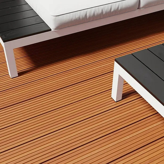 Terrassendiele Premium/Select - 400 x 14,5 x 2,5 cm, Bangkirai - Stimmungsaufnahme
