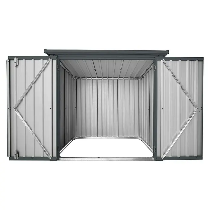 Metallschrank - B x T x H: 147 x 86 x 134 cm, Doppeltür - Vorderansicht