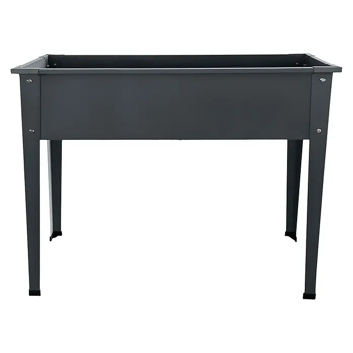 Gardol Hochbeet Stelzen - L x B x H: 100 x 40 x 80 cm, Stahl, Anthrazit - Vorderansicht