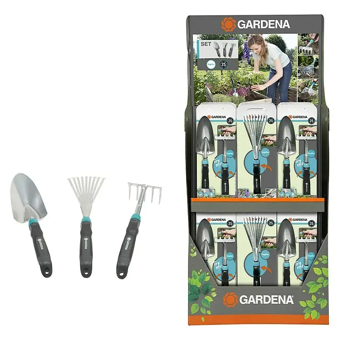 Gardena Comfort Kleingeräte-Set - 3 -tlg. - Vorderansicht