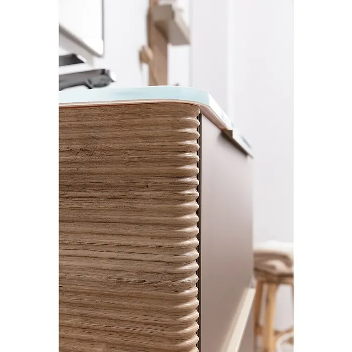 Camargue Marea Waschtischunterschrank - 57,2 x 34,5 x 48 cm, Goldbronze - Detailaufnahme