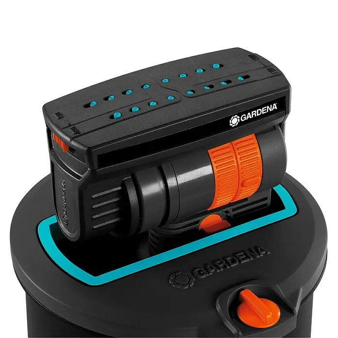 Gardena Versenk-Viereckregner OS 140 - Max. Regnerfläche: 140 m² - Detailaufnahme