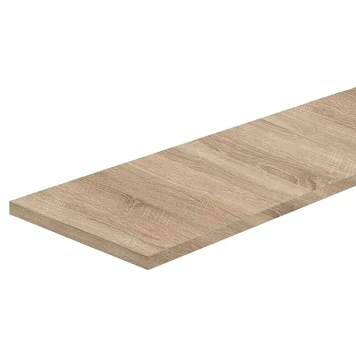 Zidna polica Sonoma - D x Š x V: 800 x 400 x 18 mm - Dijagonalni pogled