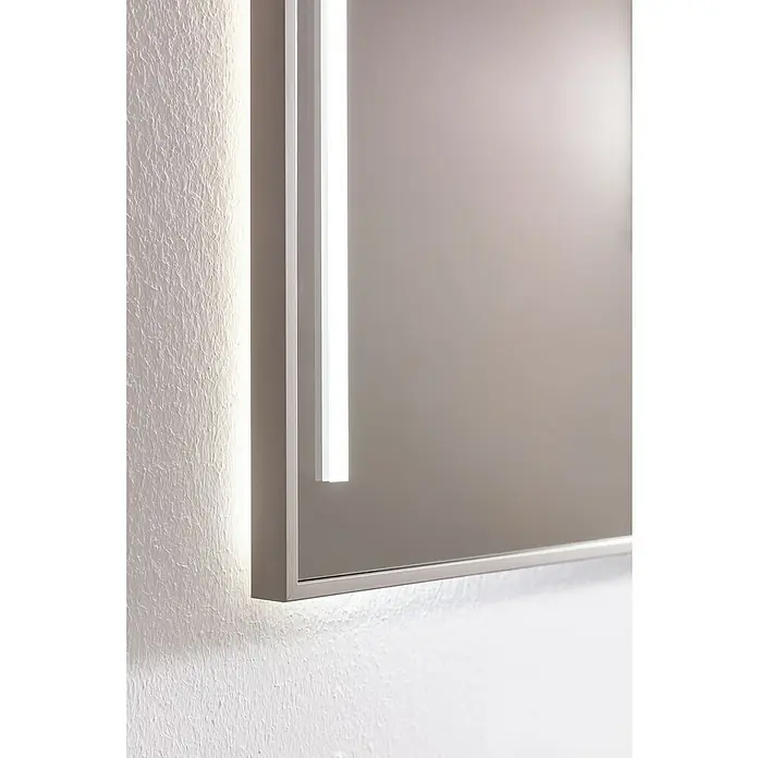 Camargue Marea LED-Lichtspiegel - 60 x 80 cm, Sensorschalter - Detailaufnahme