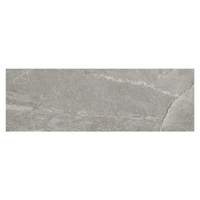 Revestimiento cerámico Tempo - 30 x 90 cm, Ceniza, Rectificado, Efecto piedra - Vista frontal