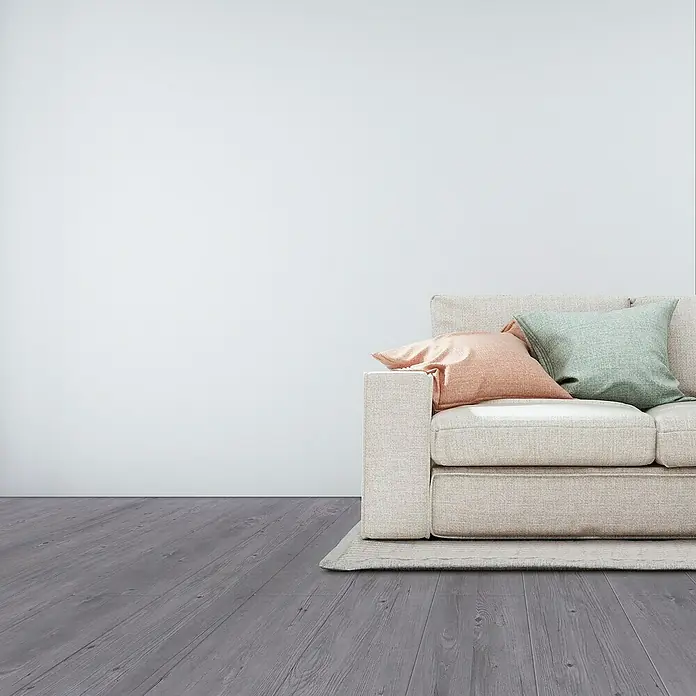 Suelo de vinilo SPC Roble Arunda - 1.220 x 180 x 5 mm, Efecto madera - Foto ambiente
