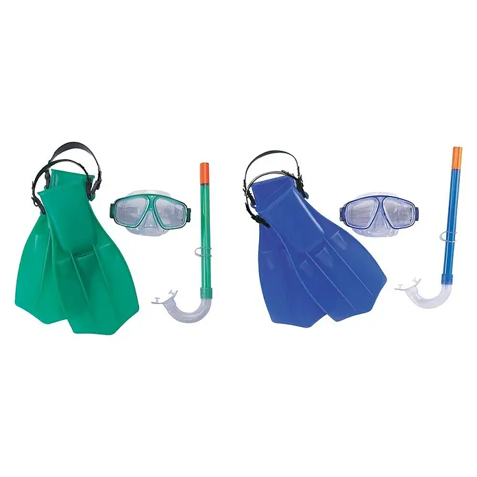 Bestway Set de buceo Aviator - Específico para: Niños de entre 7 y 14 años, 3 pzs. - Vista frontal