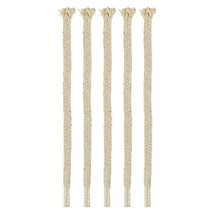 Zamjenski fitilj - prirodni materijali, 22 cm - Pogled sprijeda