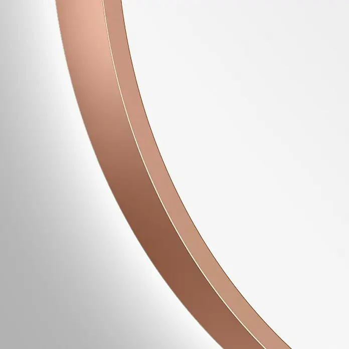 DSK LED-Lichtspiegel Silver Barbier - Durchmesser: 80 cm, Kupfer - Detailaufnahme