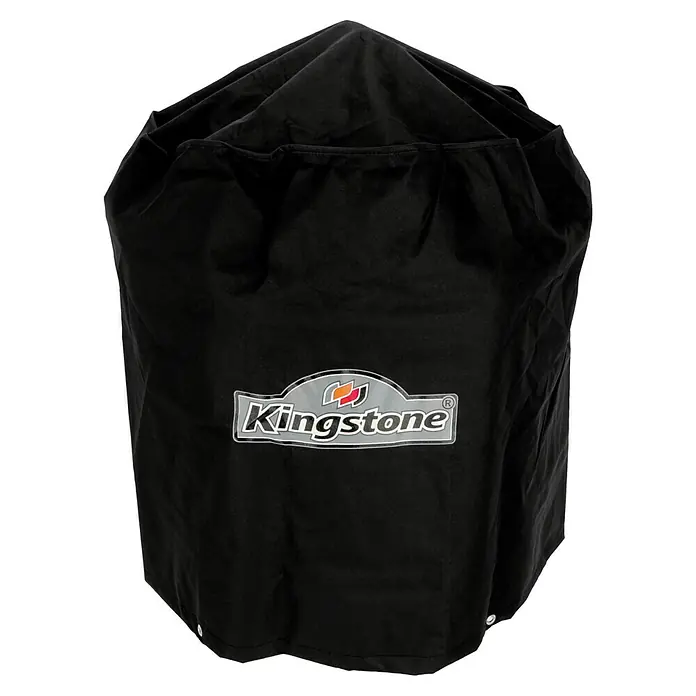 Kingstone Grill-Schutzhülle - Schwarz, Passend für: Kugelgrill 57 cm - Vorderansicht