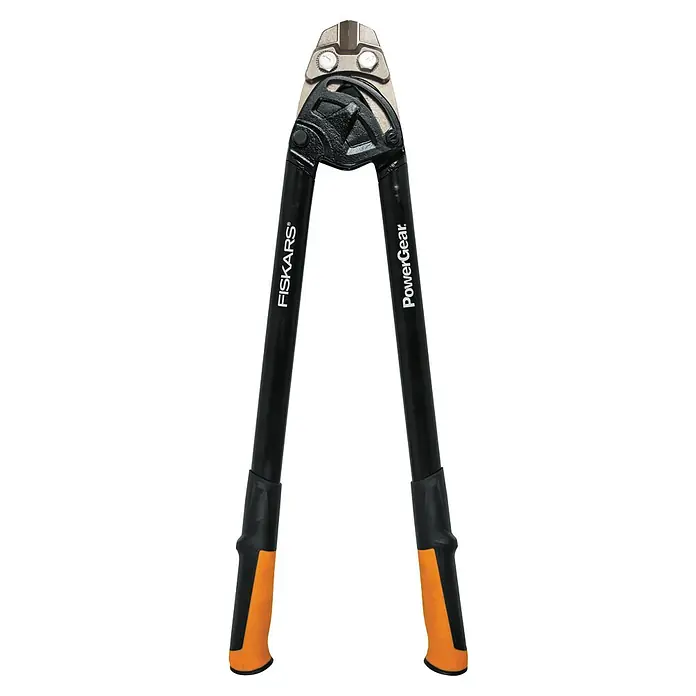 Fiskars PowerGear Bolzenschneider - Länge: 61 cm - Vorderansicht