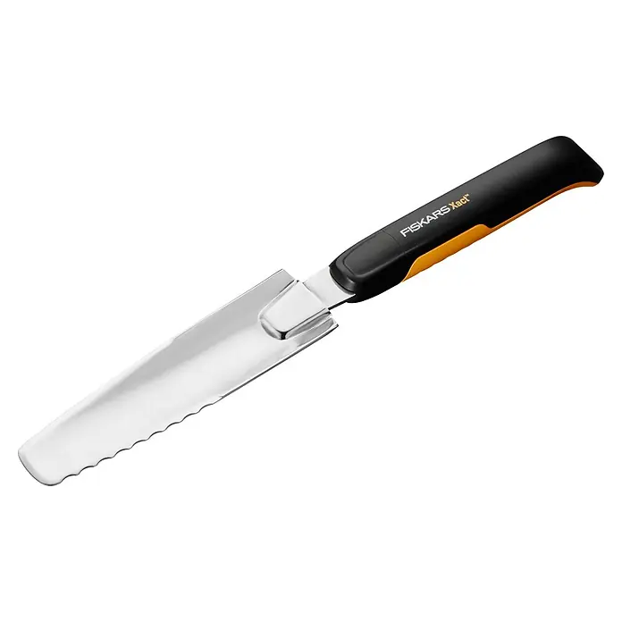 Fiskars Xact Hand-Unkrautstecher - 39,6 cm - Diagonale Ansicht