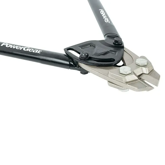 Fiskars PowerGear Bolzenschneider - Länge: 61 cm - Detailaufnahme
