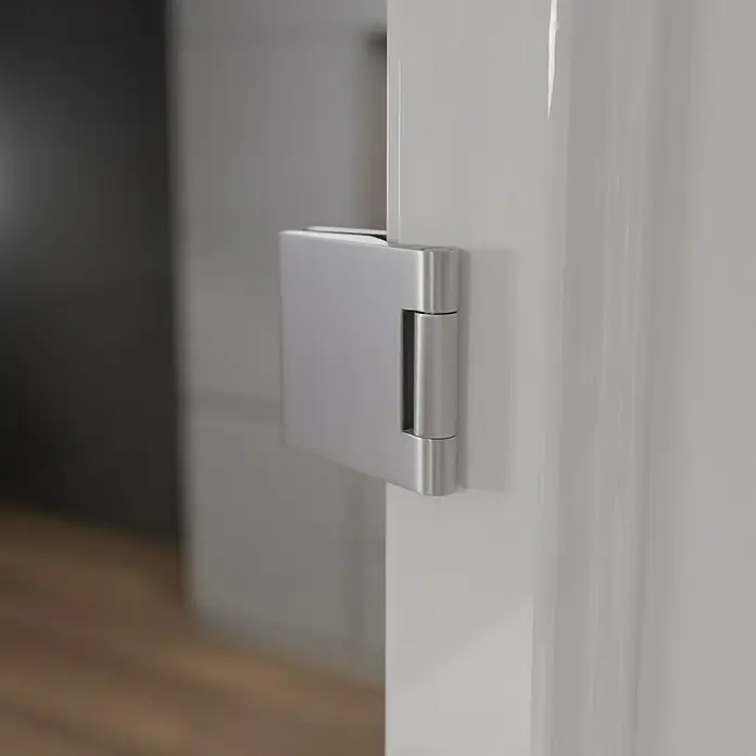 Diamond Doors Glasdrehtür Magic Grey Clear - 834 x 1.972 mm, Einscheibensicherheitsglas (ESG), DIN Anschlag: Links/Rechts, Grauglas - Stimmungsaufnahme