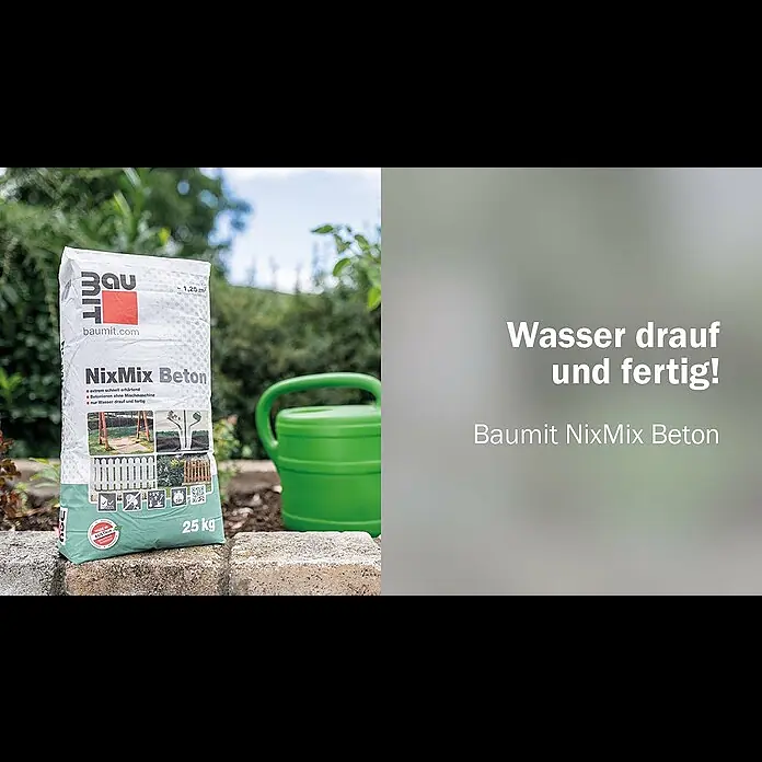 Baumit Trocken-Fertigbeton NixMix - 25 kg, Körnung: 0 mm - 8 mm - Baumit