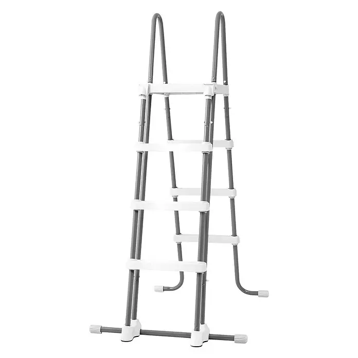 Intex Set bazen s priborom Frame Pool - Ø x V: 457 x 122 cm, 16,8 m³, Sive boje - Dijagonalni pogled