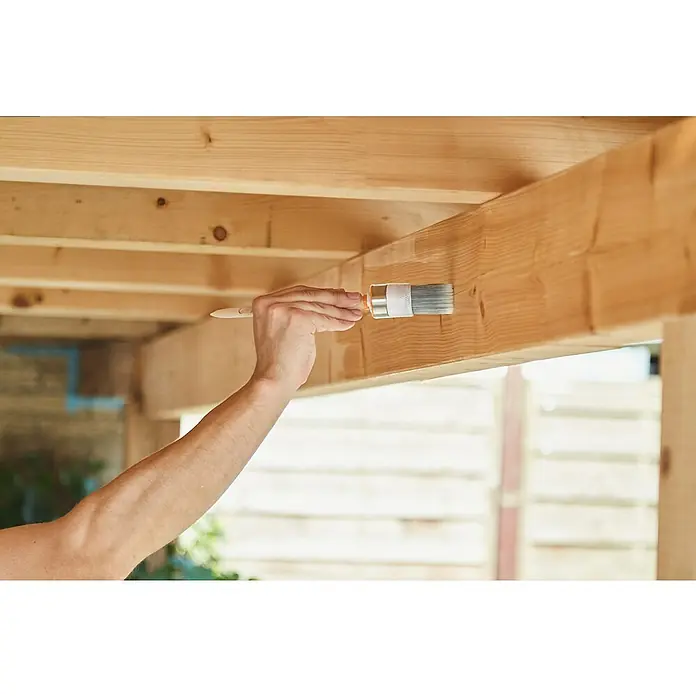 swingcolor Holzgel - Farblos, Seidenglänzend, 3 l, Wasserbasiert - Anwendungsbeispiel