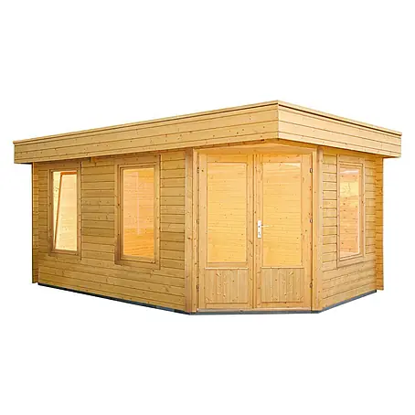 Wolff Finnhaus  Blockbohlenhaus Maja 40 B/1-Raum